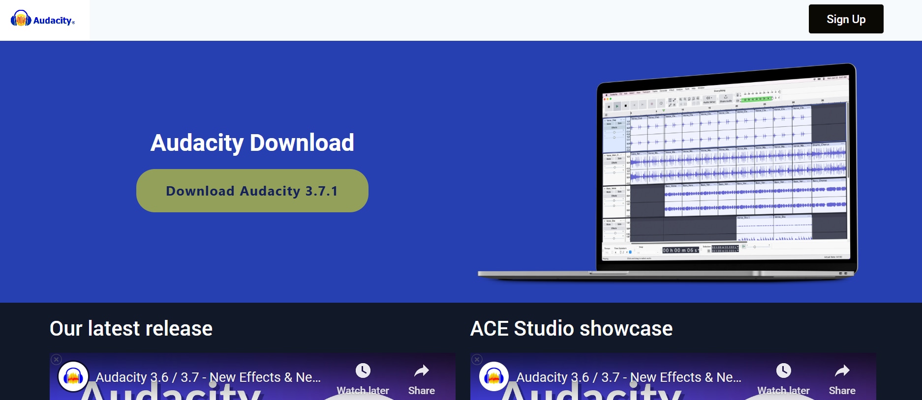 Audacity audio recorder